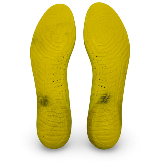 إرلينج هالاند يرتدي ملابس المباراة، 3 أهداف مسجلة، صورة مطابقة لـ Nike Mercurial Vapor 15 Elite - رقم قياسي في الدوري الإنجليزي الممتاز لموسم الثلاثية 2022/23