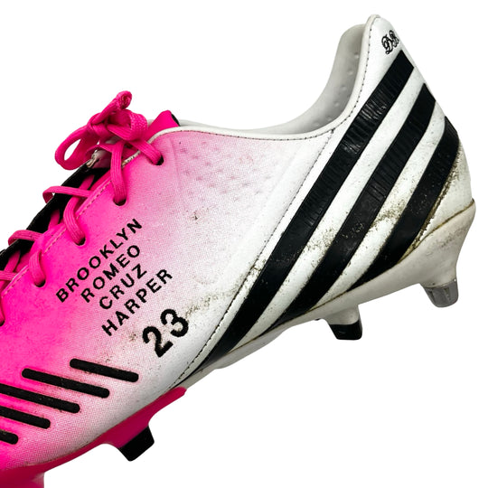 David Beckham Match Worn, Photo-Matched Adidas Predator LZ DB Special Edition - 2012/13