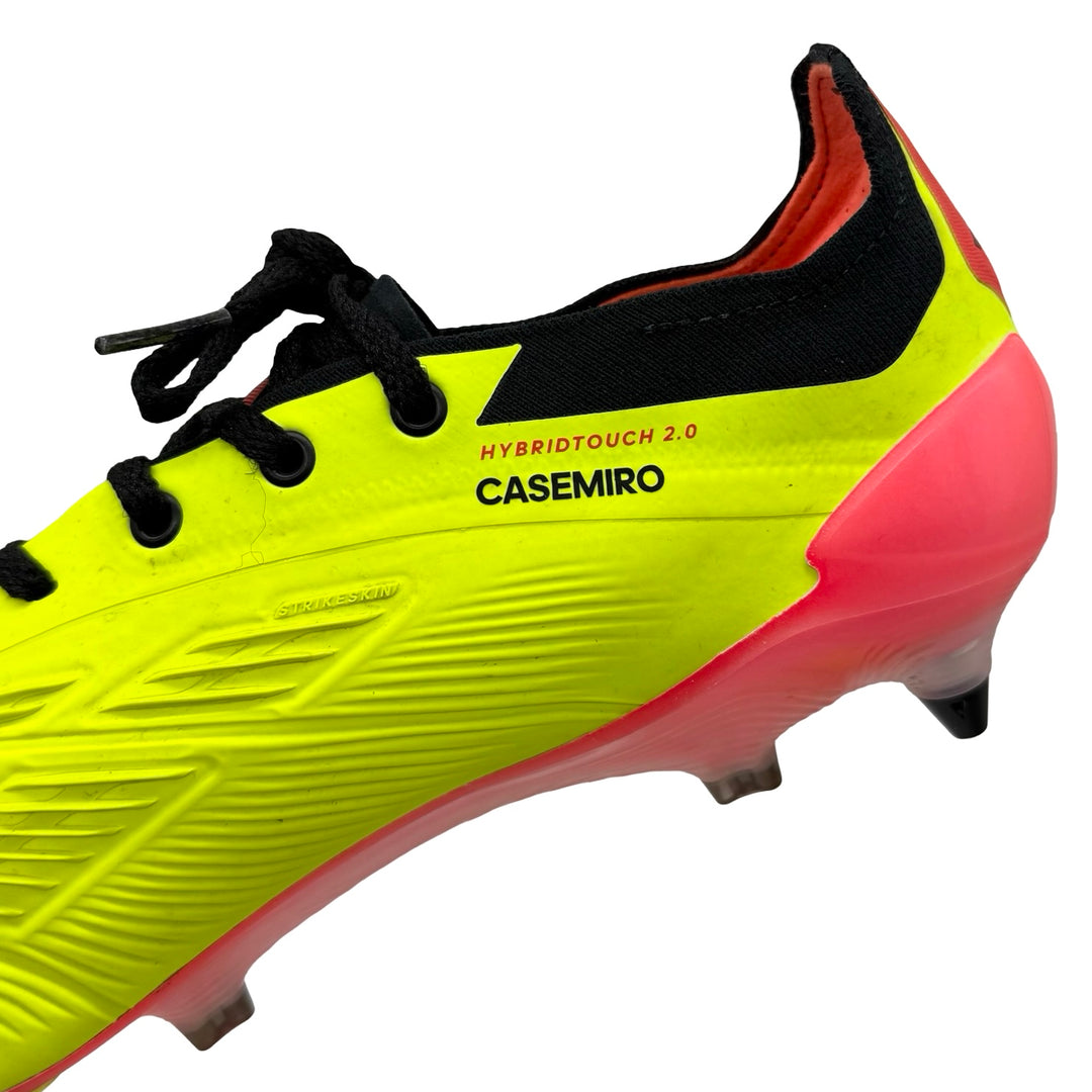 Casemiro Match Worn, Photo-Matched Adidas Predator Elite - 2023/24