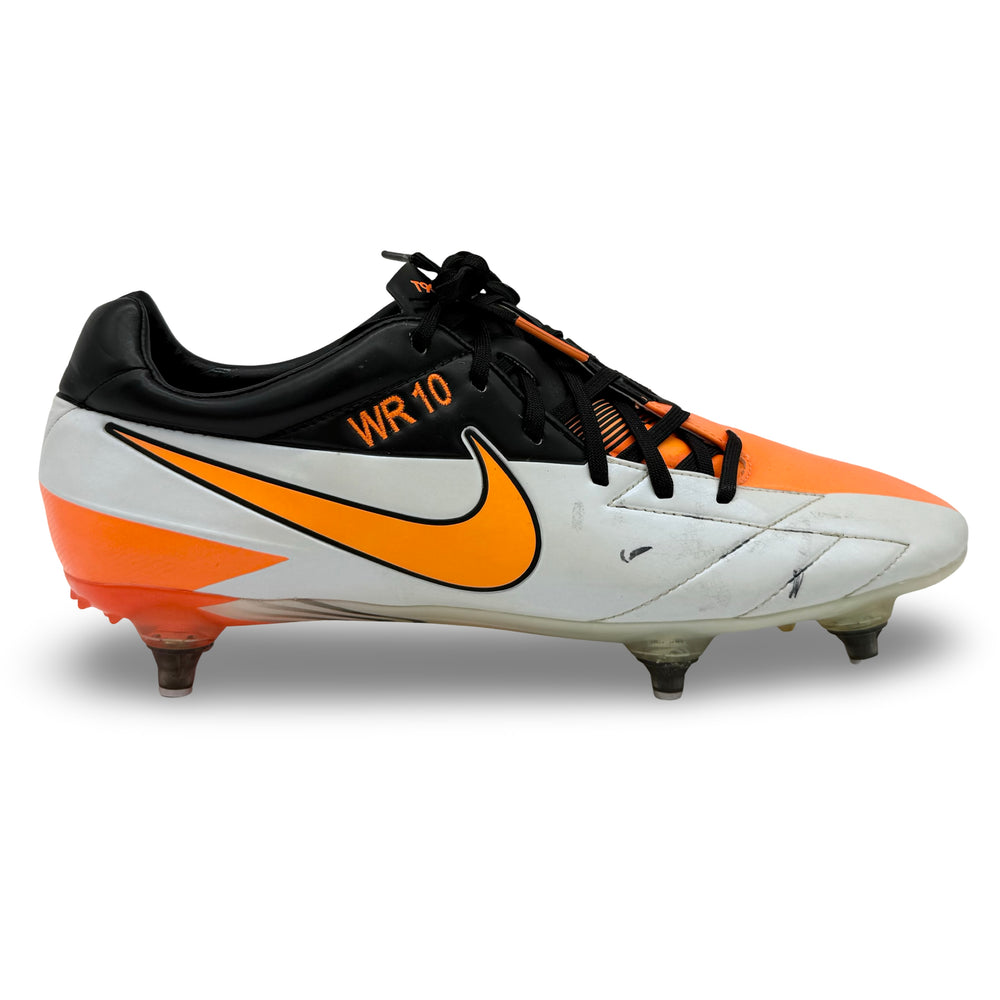 Wayne Rooney Match Worn, 1 Goal Scored, Photo-Matched Nike T90 Laser IV - 2011/12