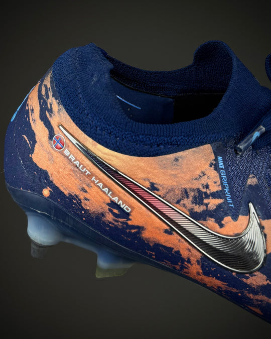 Erling Haaland | Match-Worn Boots | 2024/25 | Premier League 100 G/A Record | 8 Goals | 2 Assists | Manchester City