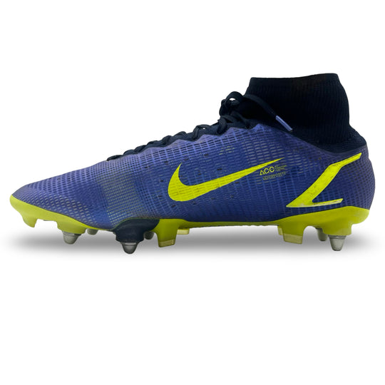 Jadon Sancho Match Worn, Photo-Matched, 1 Goal Scored, Nike Mercurial Superfly 8 Elite - 2021/22