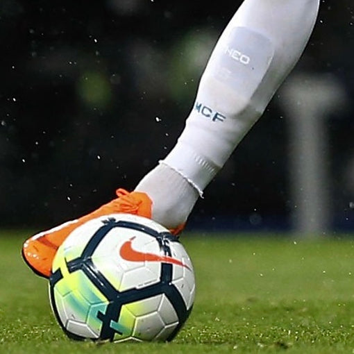 Theo Hernández Match Worn Podoactiva Shin Pads 2017/18