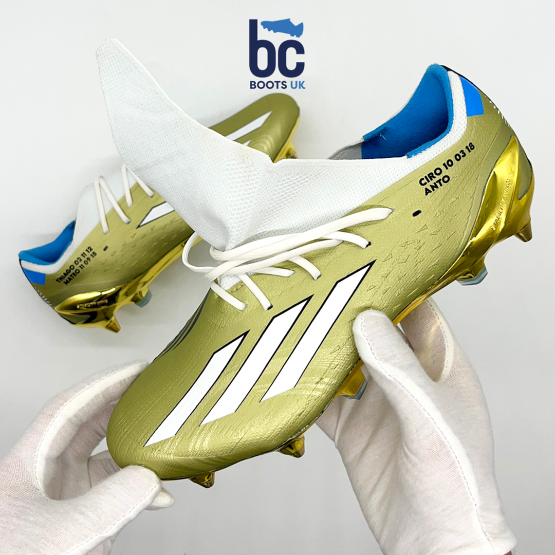 Lionel Messi Match Issued Adidas X Speedportal.1 'Leyenda' 2022 FIFA World Cup