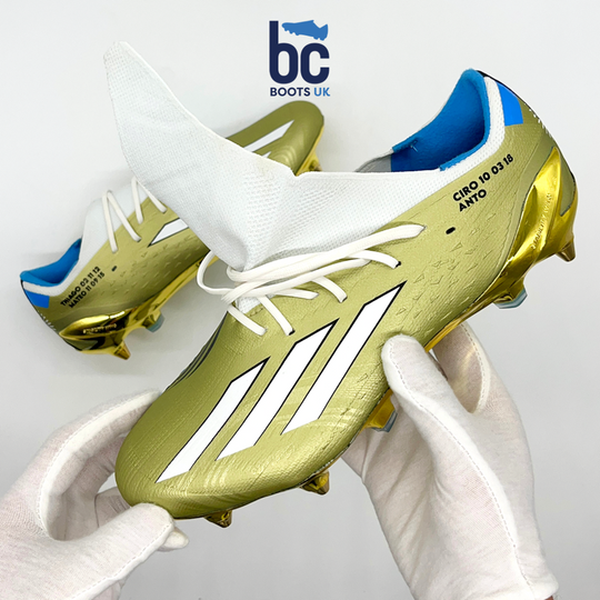 Lionel Messi Match Issued Adidas X Speedportal.1 'Leyenda' 2022 FIFA World Cup