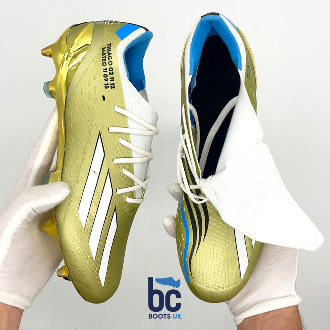 Lionel Messi Match Issued Adidas X Speedportal.1 'Leyenda' 2022 FIFA World Cup