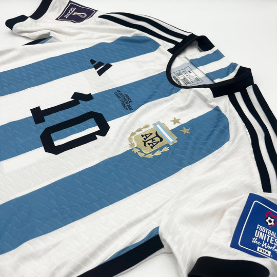 Camiseta Adidas HEAT.RDY de Lionel Messi para la final de la Copa Mundial de la FIFA Argentina vs Francia 2022