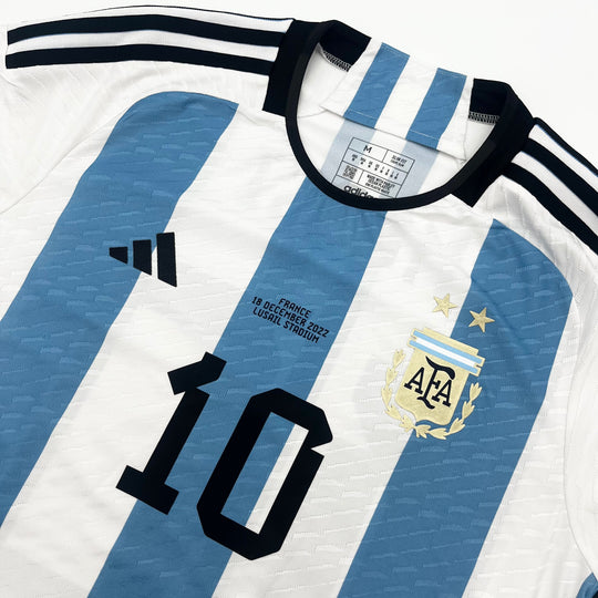 Camiseta Adidas HEAT.RDY de Lionel Messi para la final de la Copa Mundial de la FIFA Argentina vs Francia 2022
