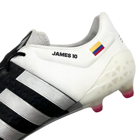 James Rodriguez Match Worn, Photo-Matched Adidas Ace 15+ Primeknit - 2015/16