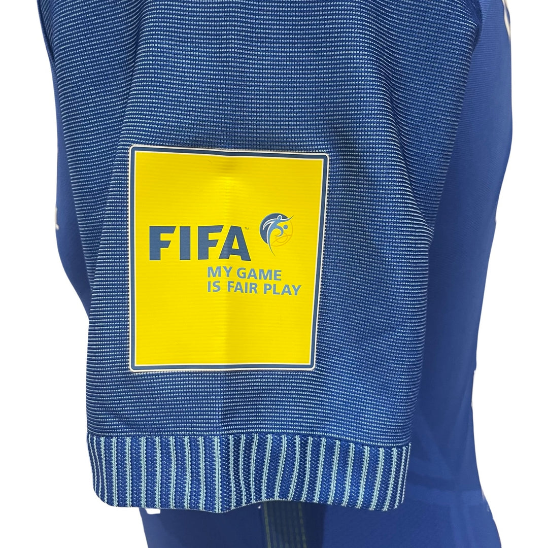 Camiseta Nike Dri-Fit usada en partido, sin lavar y con foto de Neymar Jr. - Ecuador 0-3 Brasil, clasificación para la Copa Mundial de la FIFA 2018