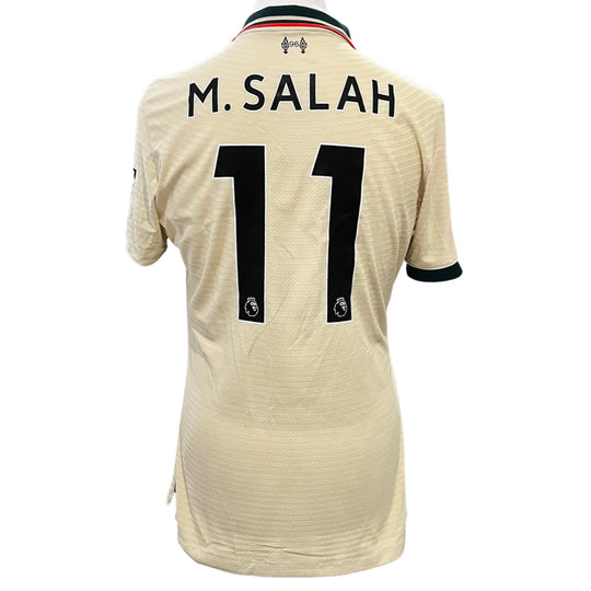 Mohamed Salah | Match-Worn Shirt | 2021/22 | Liverpool