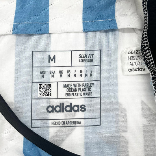 Camiseta Adidas HEAT.RDY de Lionel Messi para la final de la Copa Mundial de la FIFA Argentina vs Francia 2022