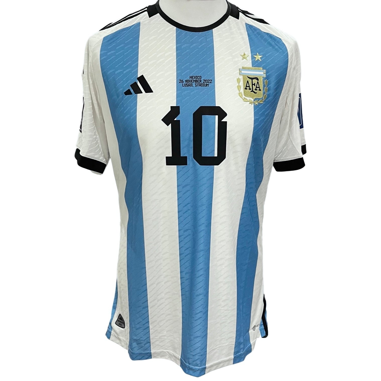 Lionel Messi | Match-Issued Shirt | 2022 FIFA World Cup – BC Boots UK