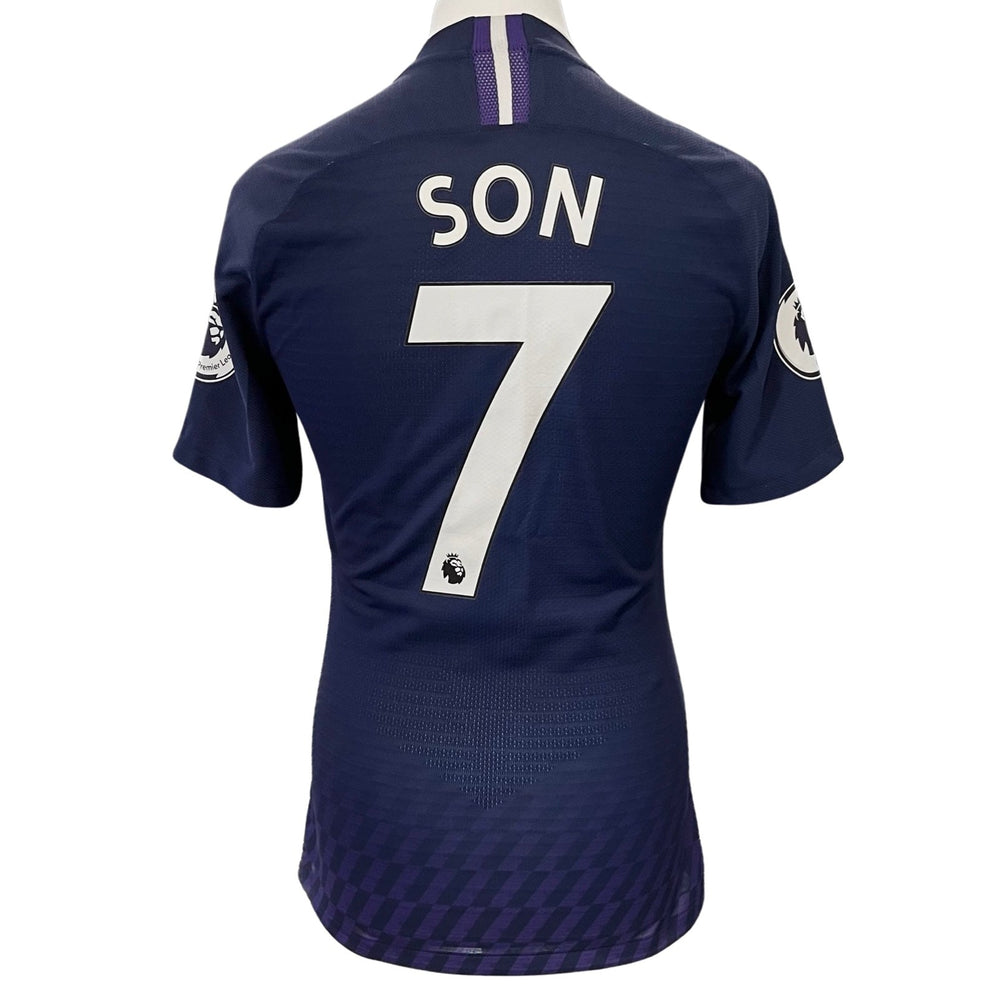 Camiseta Nike Vaporknit Premier League del Tottenham Hotspur, usada en partido y con foto coincidente, de Son Heung-Min: Wolves 1-2 Spurs, 2019/20