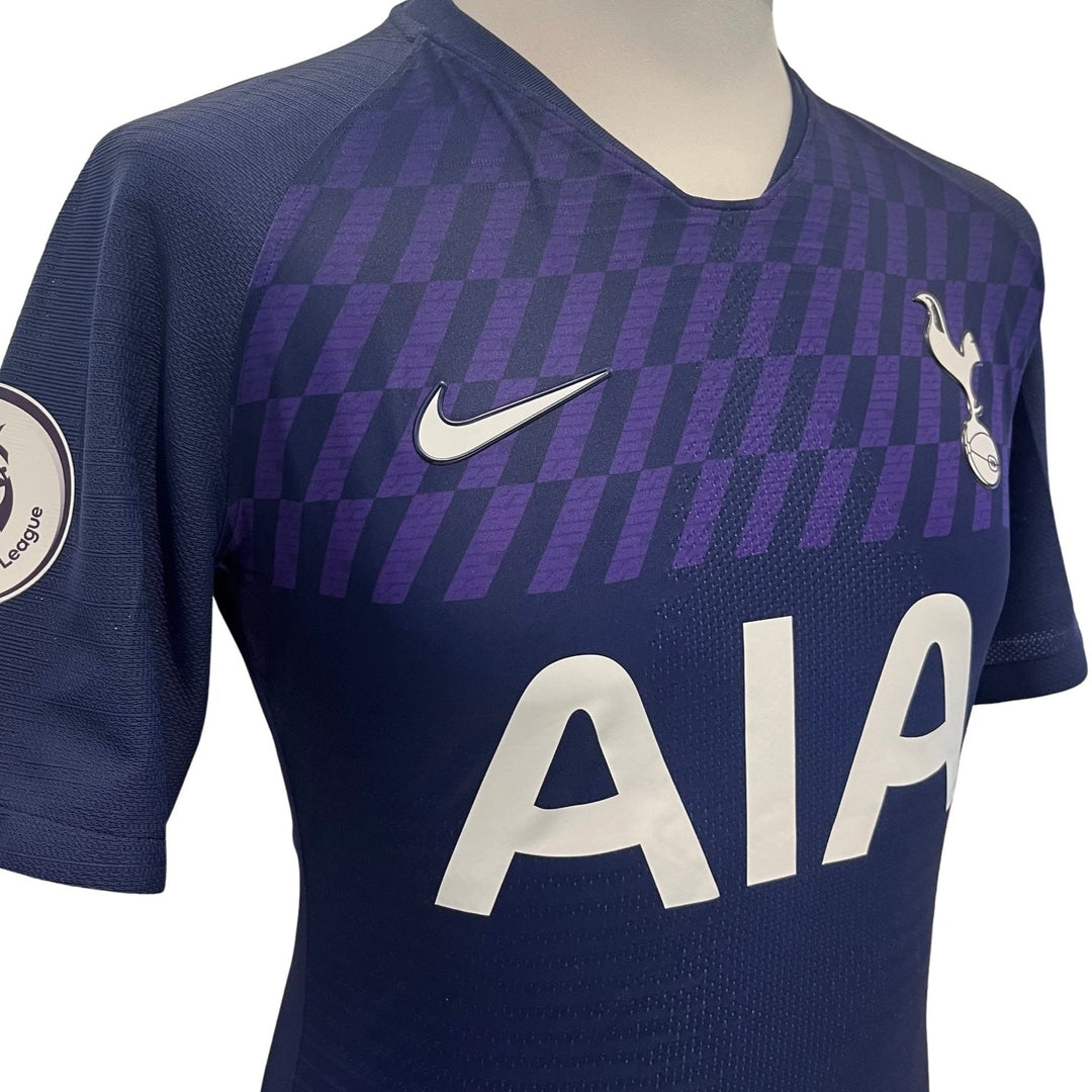 Camiseta Nike Vaporknit Premier League del Tottenham Hotspur, usada en partido y con foto coincidente, de Son Heung-Min: Wolves 1-2 Spurs, 2019/20