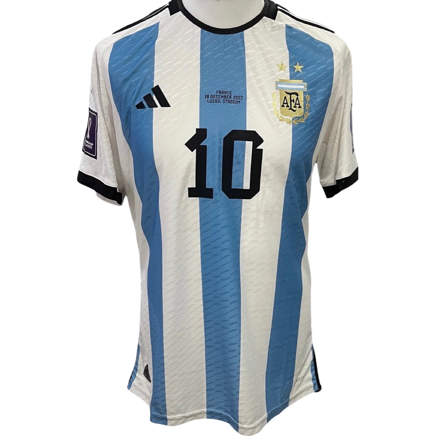 Lionel Messi | Match-Issued Shirt | 2022 FIFA World Cup Final