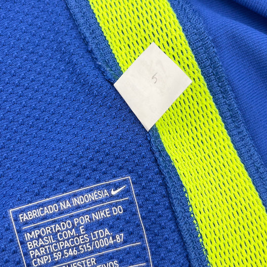 Camiseta Nike Dri-Fit usada en partido, sin lavar y con foto de Neymar Jr. - Ecuador 0-3 Brasil, clasificación para la Copa Mundial de la FIFA 2018