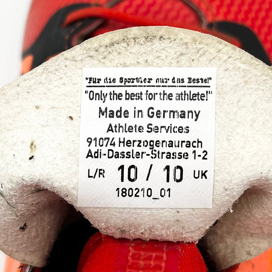 Gareth Bale Match Worn Adidas X15.1
